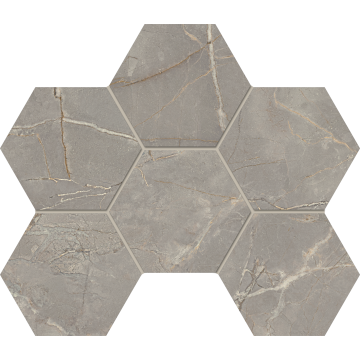 Мозаика BR03 Hexagon 25x28,5 полир.