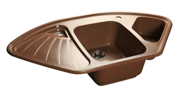 Мойка GRANFEST Corner GF-C1040E терракот