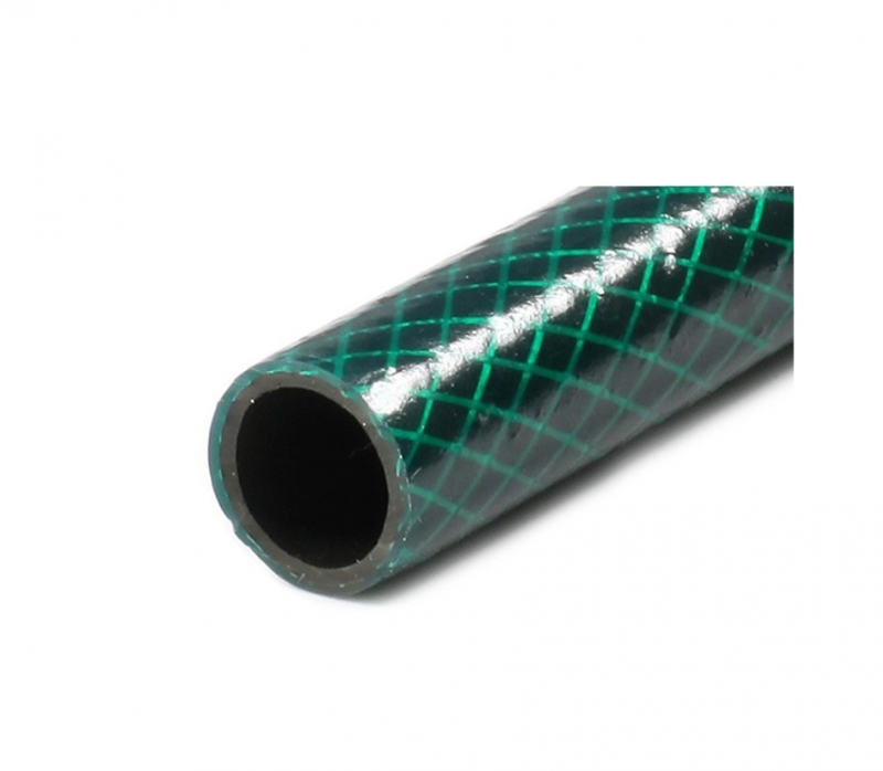 Шланг полив. арм. непрозр. 3-слойный 19 мм бухта 50 м (вес 7 кг) ПВХ "МЕТЕОР" 3/4"