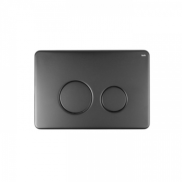 Клавиша смыва, матовый графит, Unisteel IDDIS