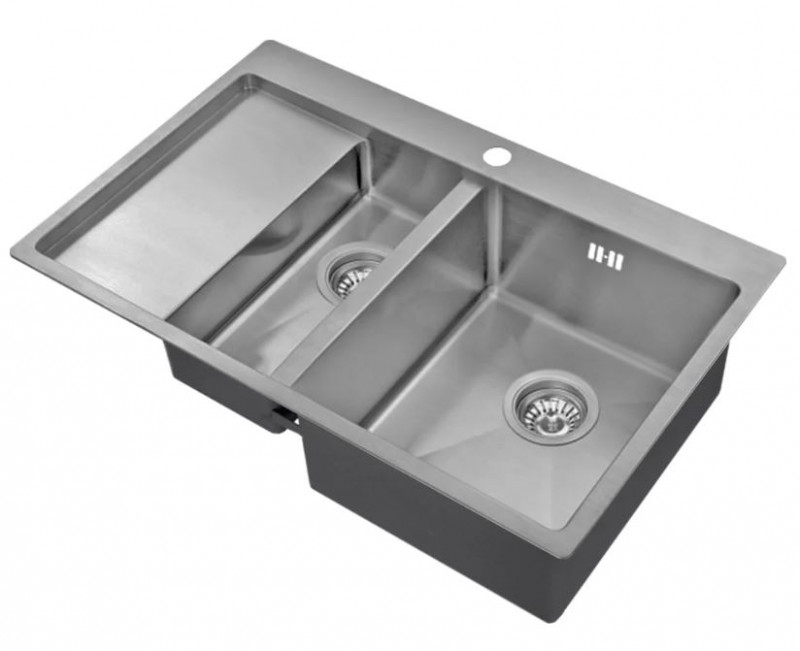 Мойка кухонная Zorg Inox R 5178-2-R