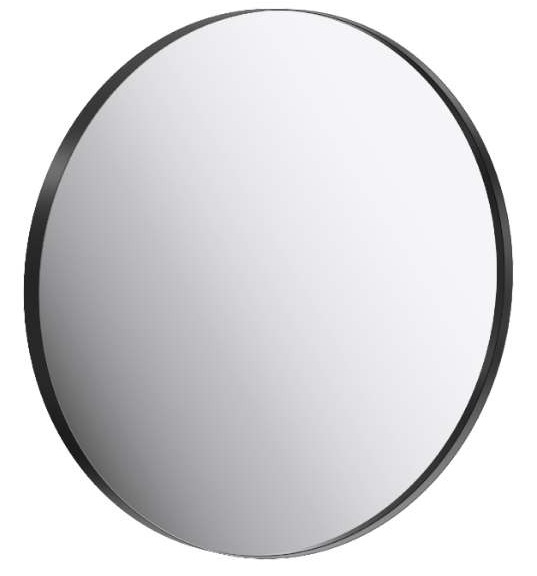 Зеркало в металлической раме RM Л8/BLK, цвет черный