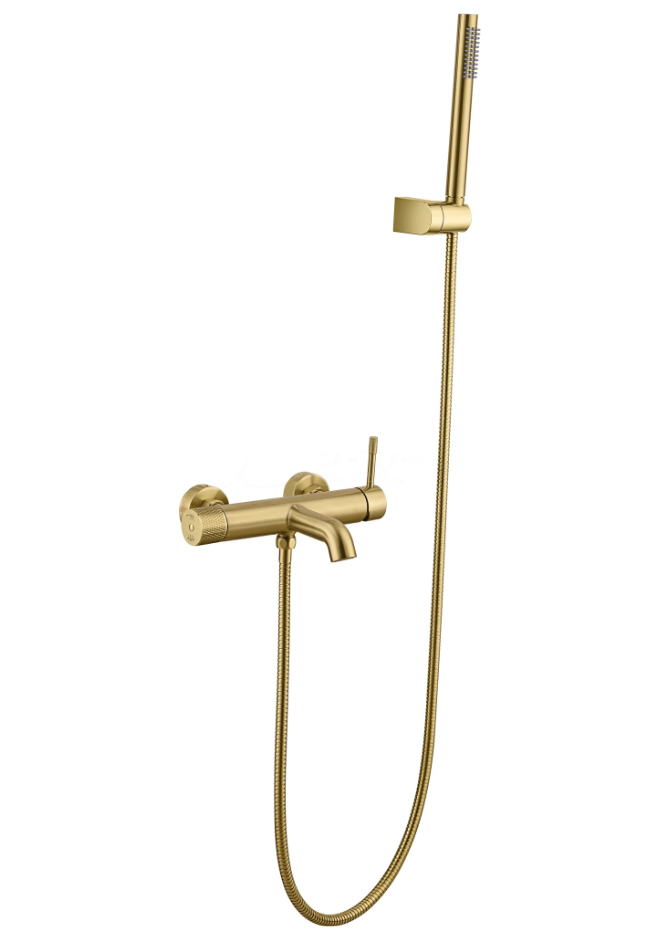 Смеситель для ванны с душем Boheme Uno 463-MG matt gold