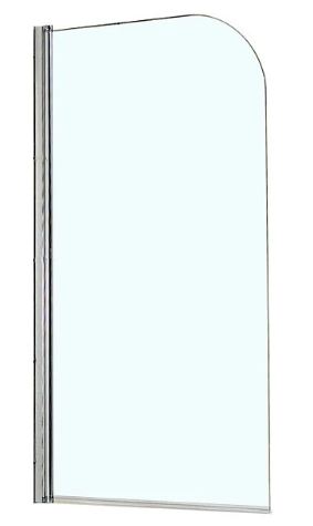 Душевая шторка MERRIT Azario 700*1500 пр-ль хром, стекло прозр 5 мм