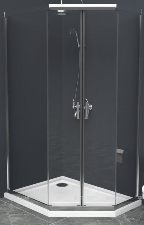 Душевой уголок BelBagno UNO-195-PH-2-100/80-C-Cr (302003)