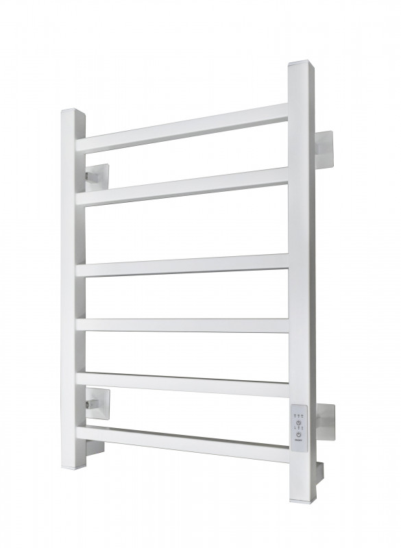 Полотенцесушитель САНПРИЗ КВАДРО П6 400X600 U КС электрический белый