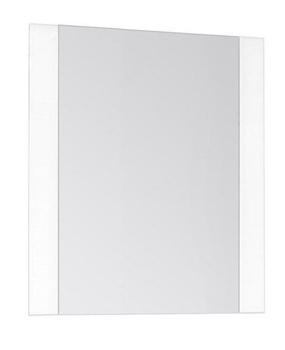 Зеркало "Монако" 60*70 Белый/Серый Лакобель