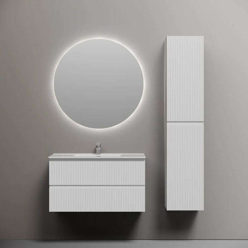 Тумба SANCOS подвесная Snob R 90 (Bianco) SNR90W