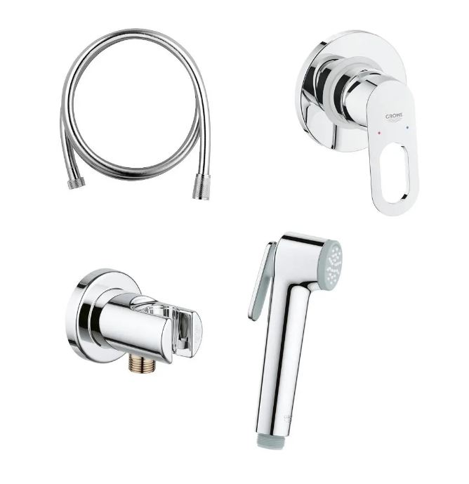 Смеситель для биде GROHE Bau Loop 125078