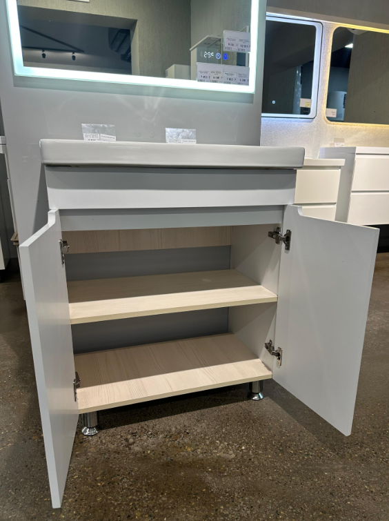 Тумба для умывальника напольная СОЛО 60 2 двери (под умыв. Alias)