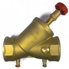 Клапан балансировочный Herz Штремакс-M DN80,муфта 3",с изм.клап.,с отв. 3/8" с загл. 411758