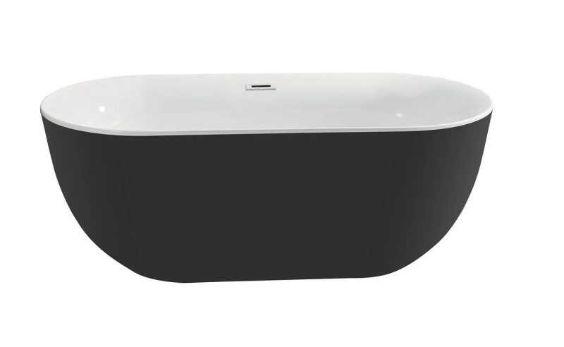 Акриловая ванна Aquatek Афина 170x78 см AQ-144778BL, отдельностоящая