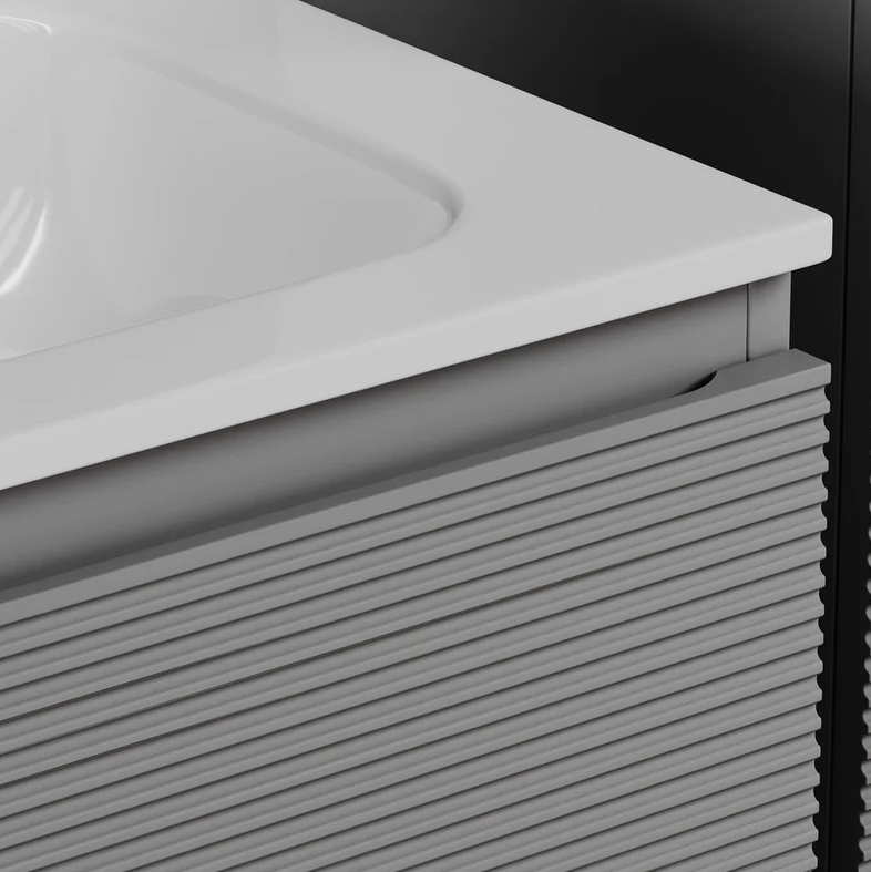 Тумба SANCOS подвесная Folk 2я цв. Ergraut Soft FL80ES